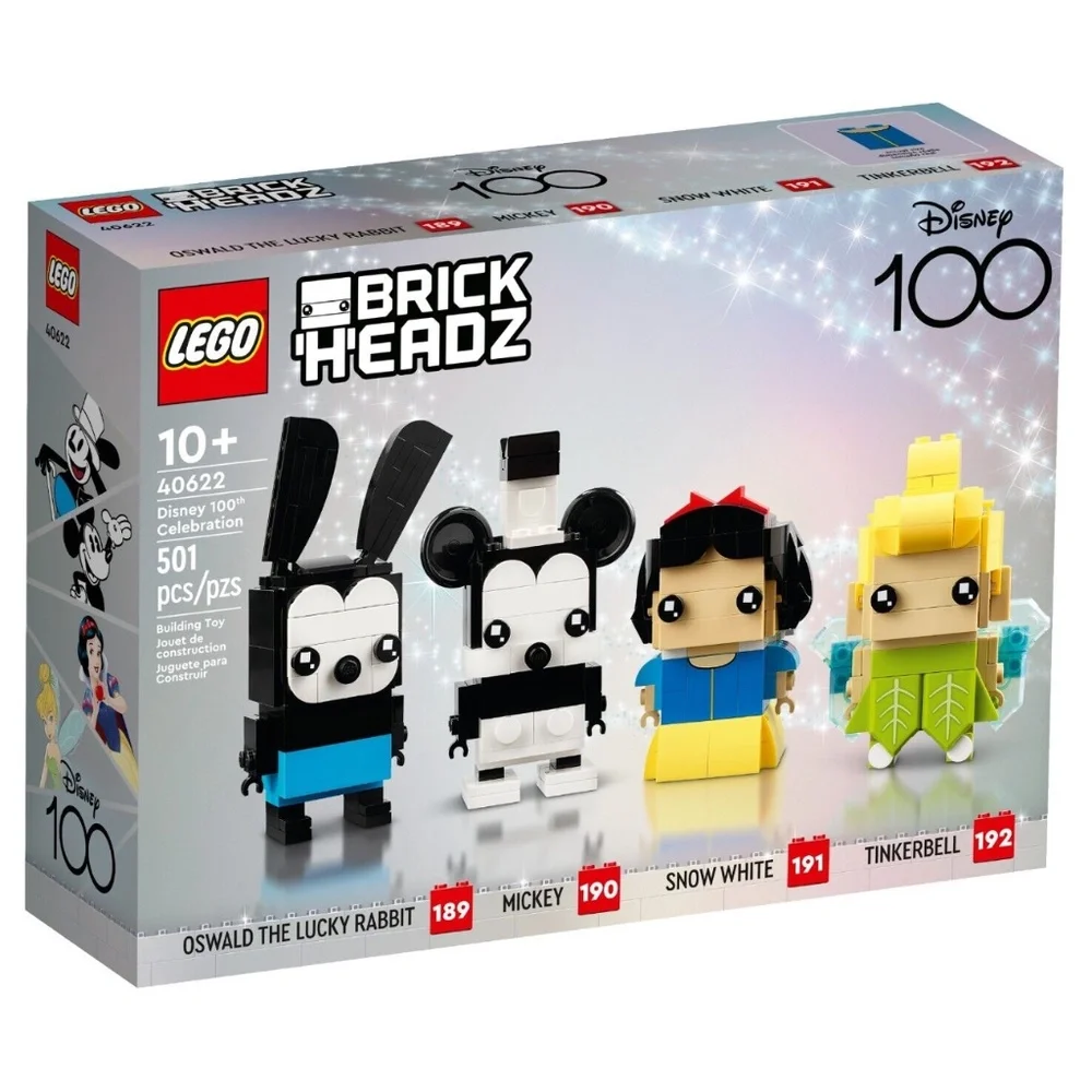 Lego 40622 Brickheadz Disney 100th Celebration - NEW IN HAND - Picture 1 of 1